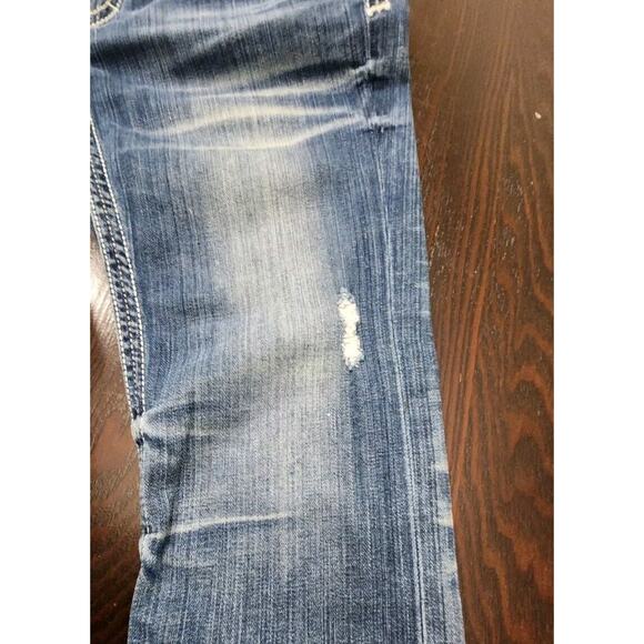 BKE Buckle Sabrina Jeans‎ Womens 27 Medium Wash Stretch Low Rise Straight - Picture 8 of 10
